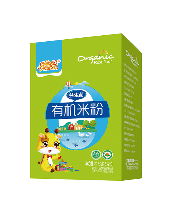 多嘉愛有機米粉盒裝 益生菌