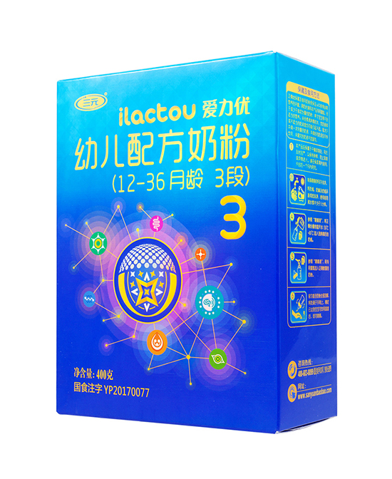 三元愛(ài)力優(yōu)幼兒配方奶粉3段400g.jpg