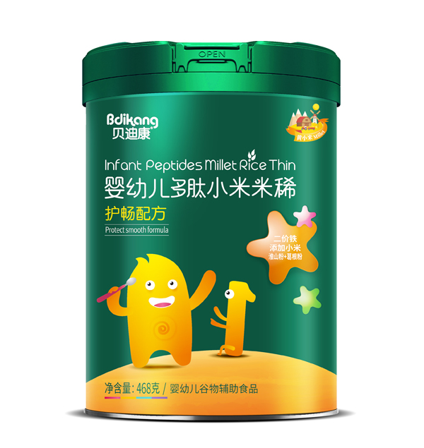 貝迪康多肽小米米稀 護(hù)暢配方 聽裝