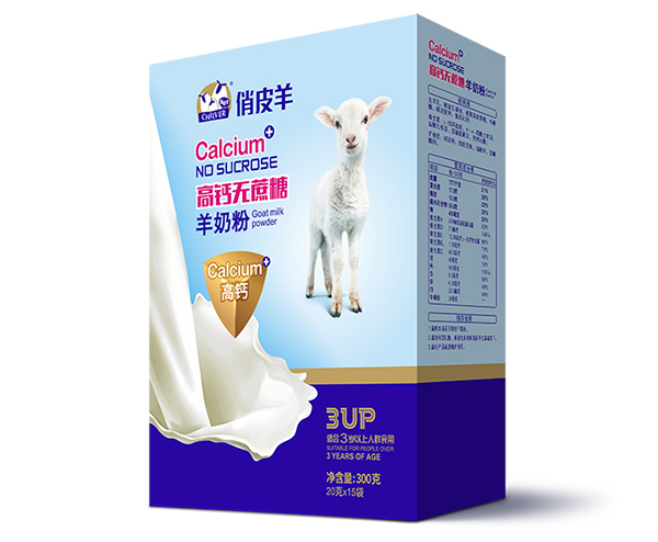俏皮羊高鈣無蔗糖羊奶粉