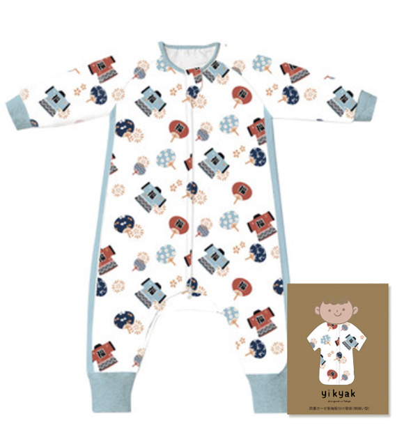 yikyak四層紗布長(zhǎng)袖分腿睡袋(側(cè)拼款) 萬(wàn)福.jpg