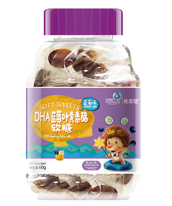 優(yōu)諾冠DHA藍莓葉黃素脂軟糖 蘋果味.jpg