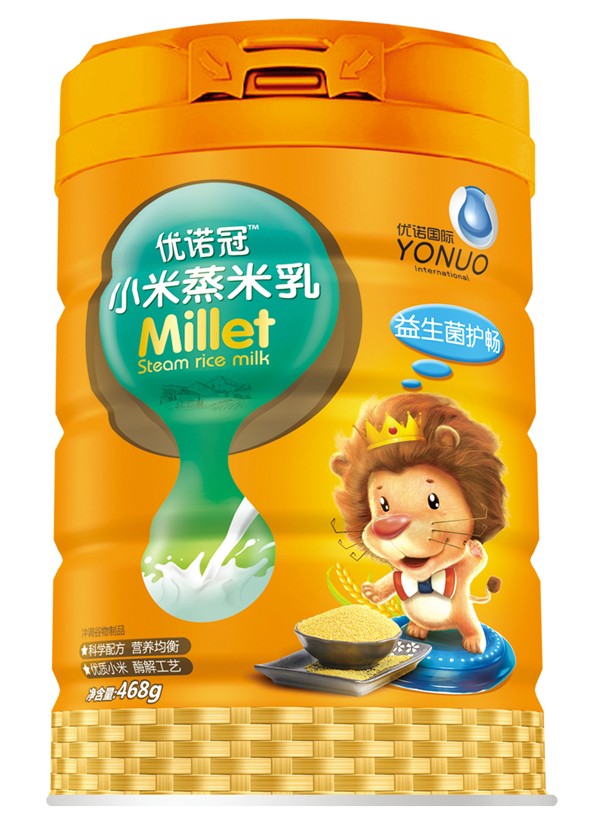 優(yōu)諾冠小米蒸米乳 益生菌護(hù)暢 聽裝