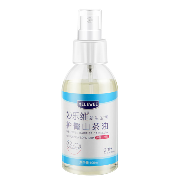 妙樂(lè)維新生寶寶護(hù)臀山茶油100ml瓶裝