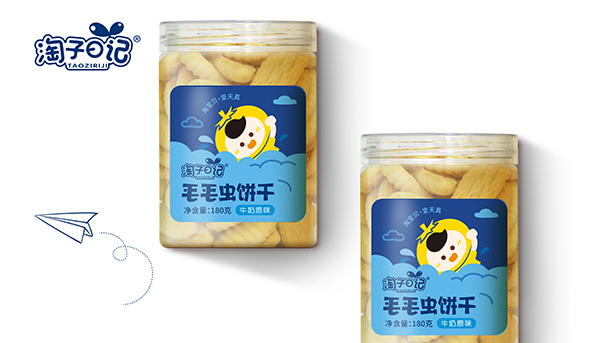 淘子日記毛毛蟲餅干