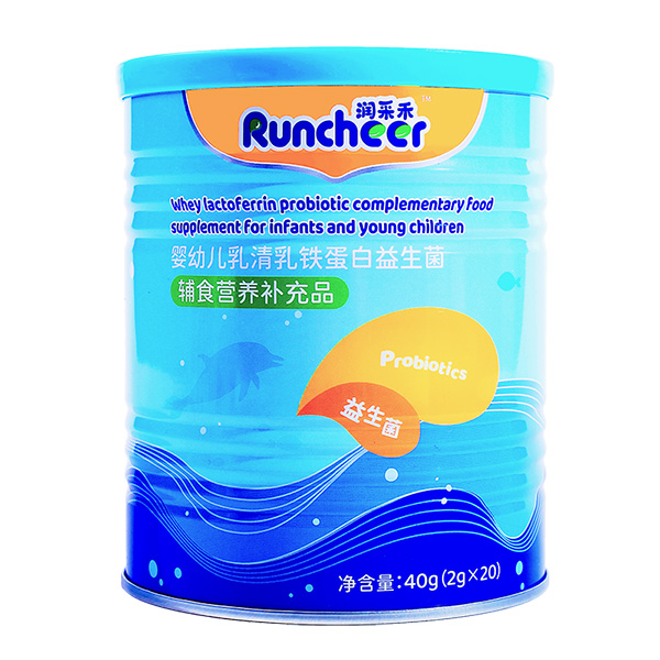 潤采禾嬰幼兒乳清乳鐵蛋白益生菌聽裝