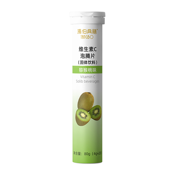 湯伯典膳維生素C泡騰片-獼猴桃味