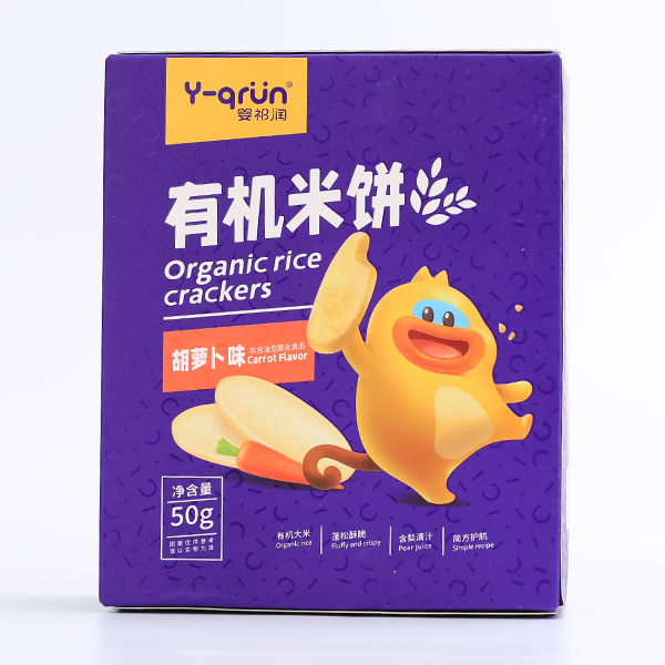 嬰祁潤有機米餅-胡蘿卜味