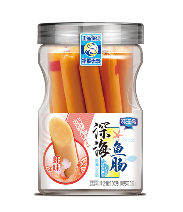 味滋肴深海魚(yú)腸-蝦味150克