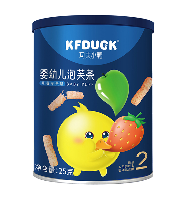 功夫小鴨嬰幼兒泡芙條 草莓蘋果味.jpg