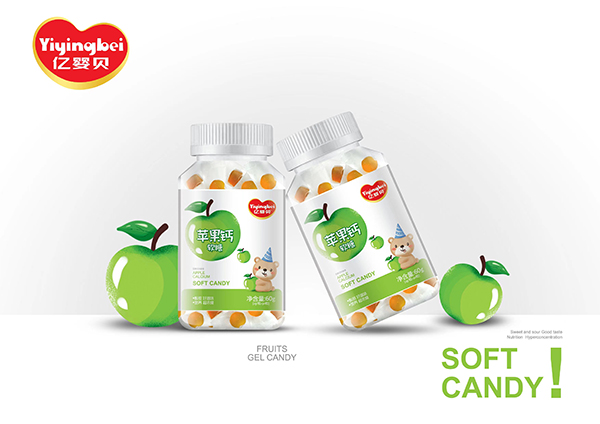 億嬰貝蘋果鈣軟糖