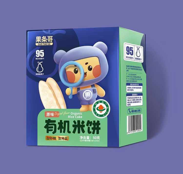 果條哥有機米餅-原味