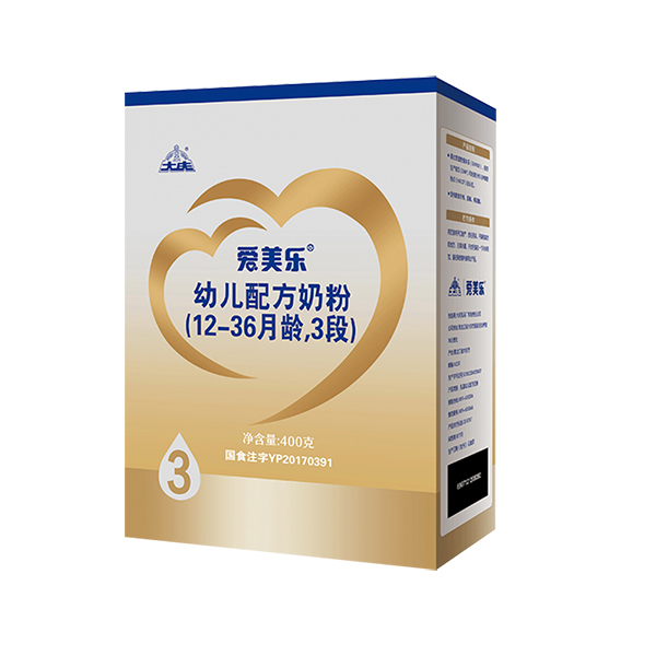 愛美樂幼兒配方奶粉3段盒裝
