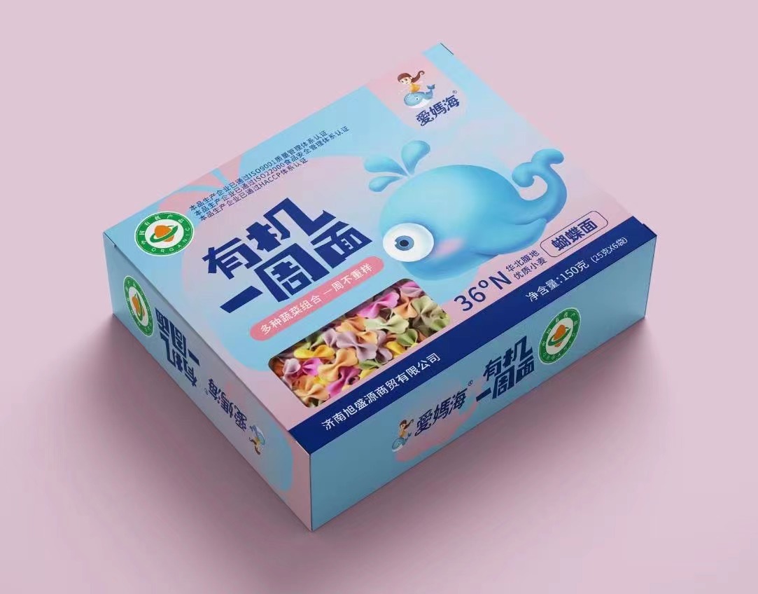 愛媽海有機(jī)一周面-蝴蝶面