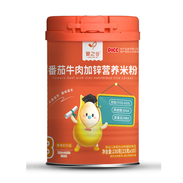 嬰之谷番茄牛肉加鋅營(yíng)養(yǎng)米粉