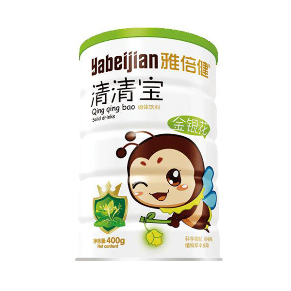 雅倍健金銀花清清寶罐裝400克