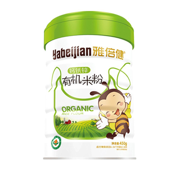 雅倍健有機米粉-鈣鐵鋅