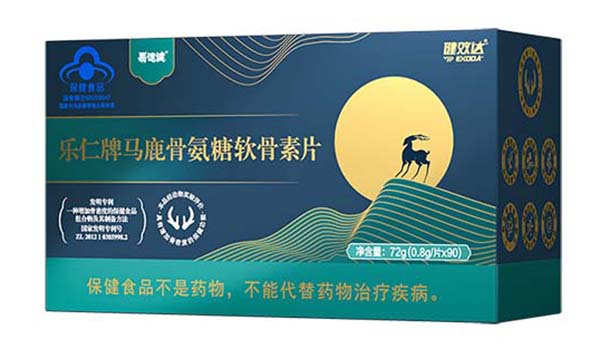 健效達(dá)樂(lè)仁牌馬鹿骨氨糖軟骨素片