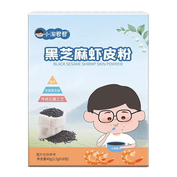 小淘君君黑芝麻蝦皮粉