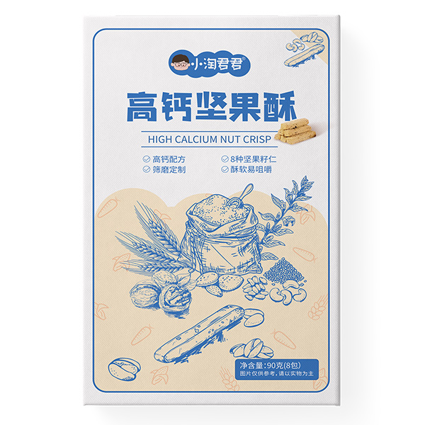 小淘君君高鈣堅(jiān)果酥