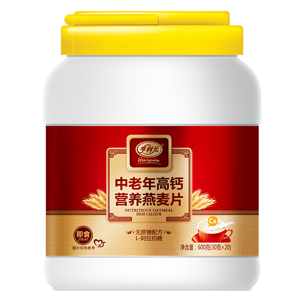亨利元中老年高鈣營養(yǎng)燕麥片
