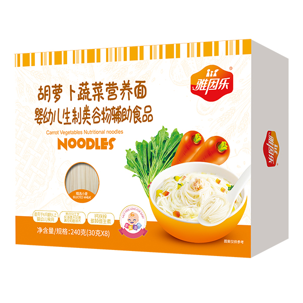 雅因樂胡蘿卜蔬菜營(yíng)養(yǎng)面240g