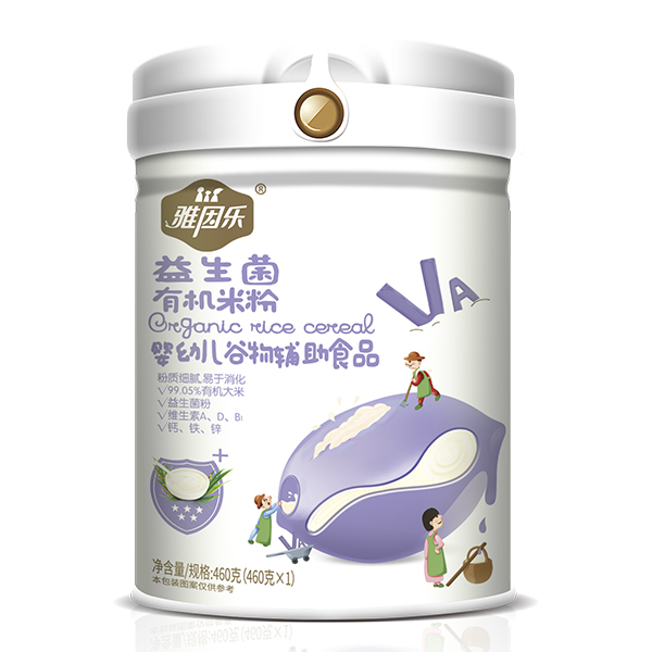 雅因樂有機米粉 益生菌