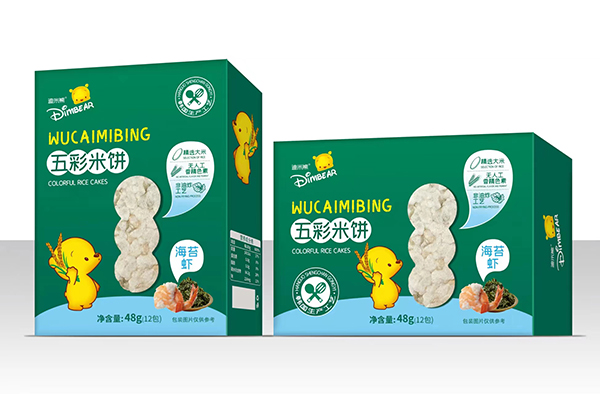 迪米熊五彩米餅-海苔蝦