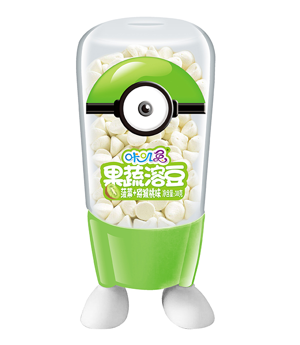 咔嘰兔果蔬溶豆-菠菜+獼猴桃味