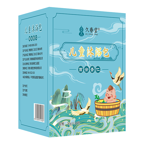 久春堂兒童沐浴包 百合杏仁