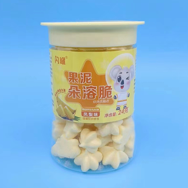 閃耀果泥朵溶脆 鳳梨味
