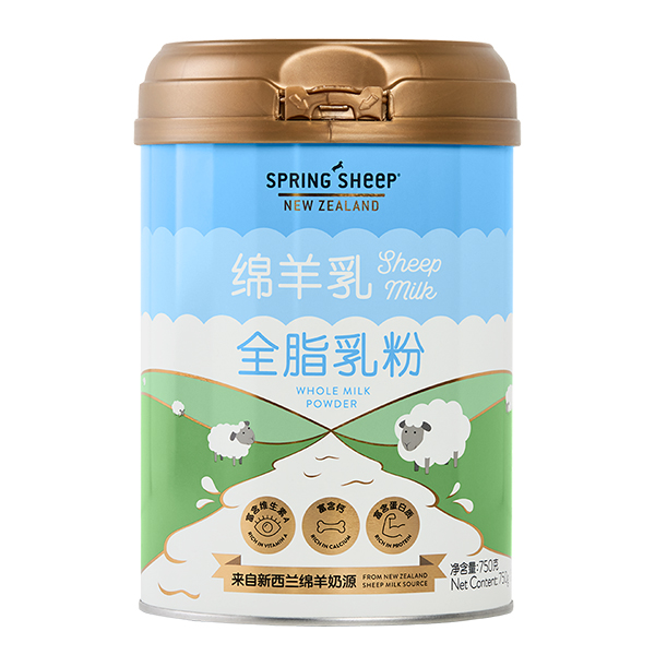 春綿全脂綿羊乳粉750g罐裝