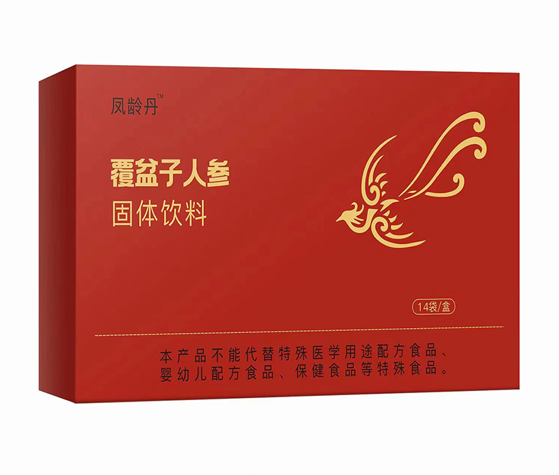 鳳齡丹覆盆子人參固體飲料