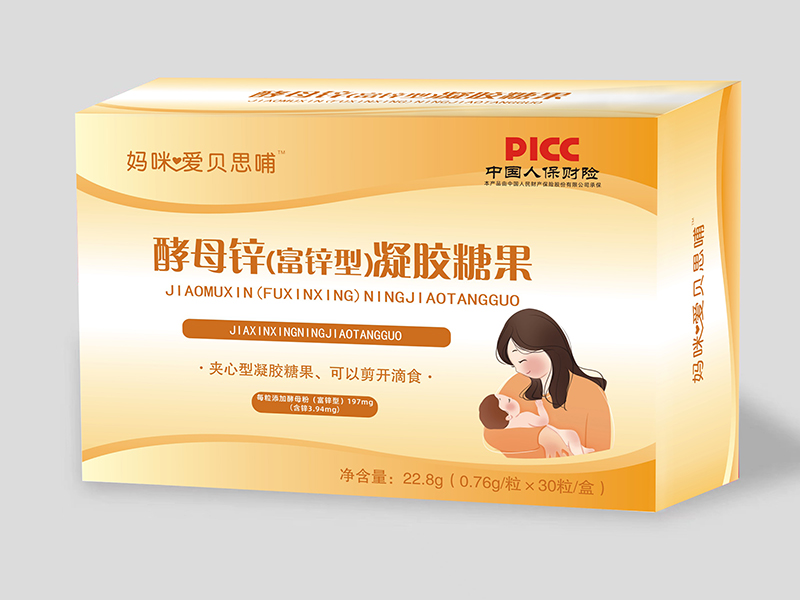 媽咪愛(ài)貝思哺酵母鋅(富鋅型)凝膠糖果