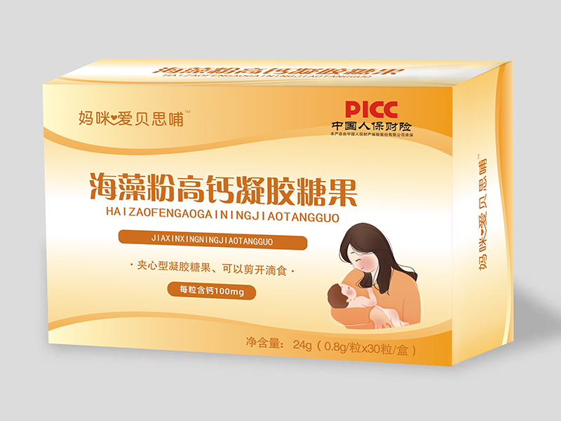 媽咪愛(ài)貝思哺海藻粉高鈣凝膠糖果