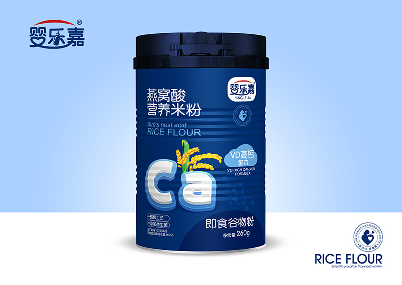 嬰樂嘉燕窩酸營養(yǎng)米粉 AD高鈣配方
