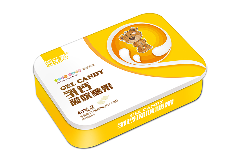 嬰樂(lè)嘉乳鈣凝膠糖果 鐵盒裝01
