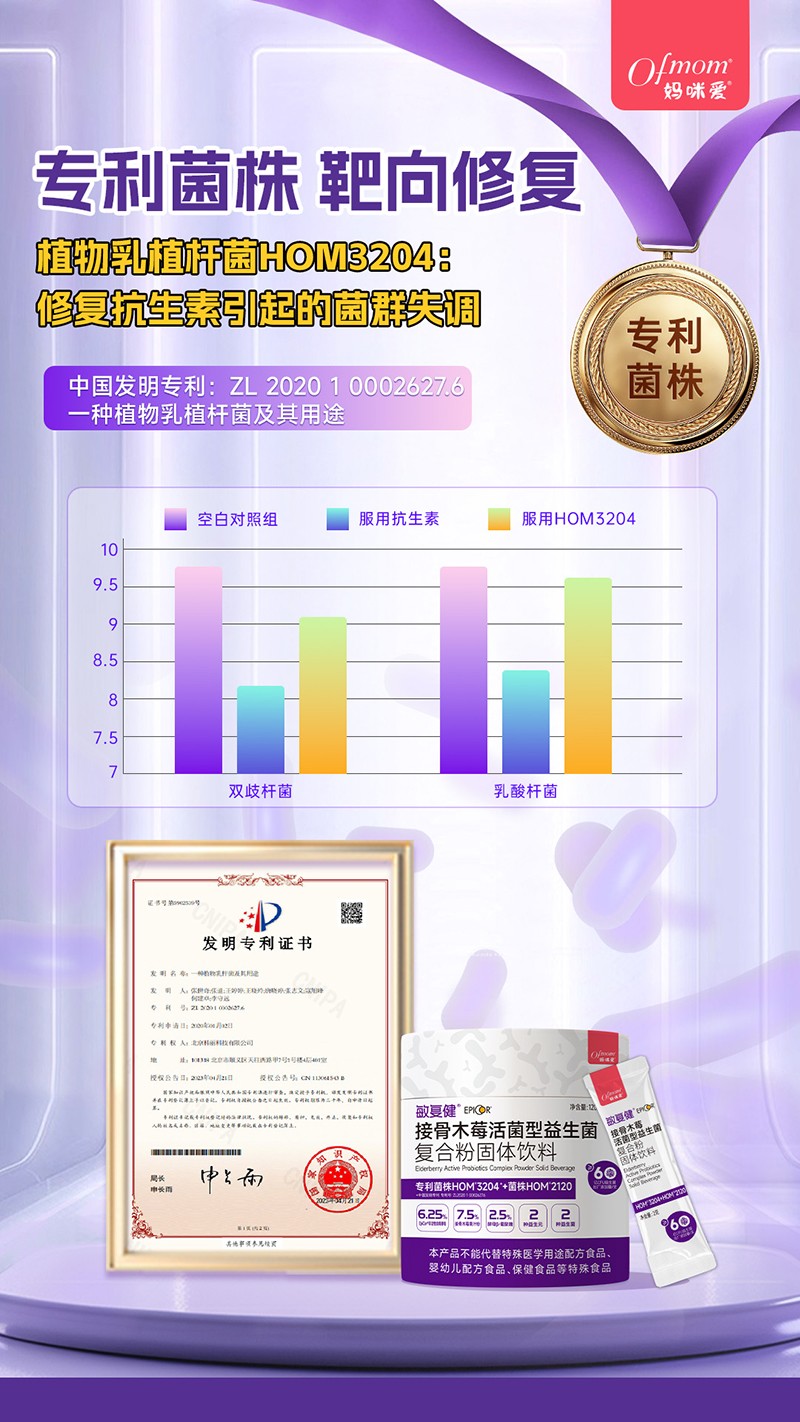 媽咪愛(ài)敏復(fù)健接骨木莓活菌型益生菌3