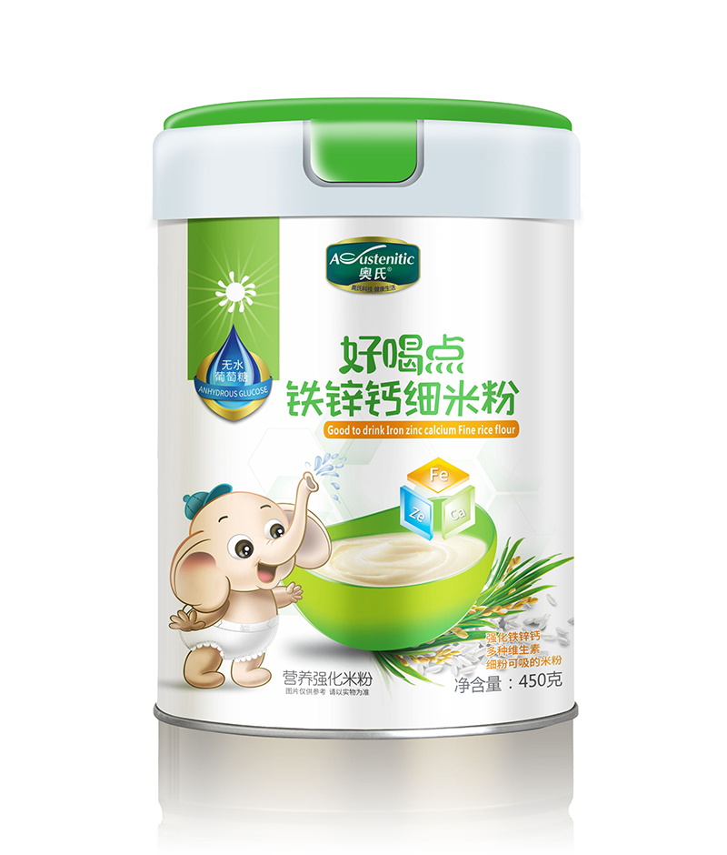 奧氏好喝點(diǎn)鐵鋅鈣細(xì)米粉450克