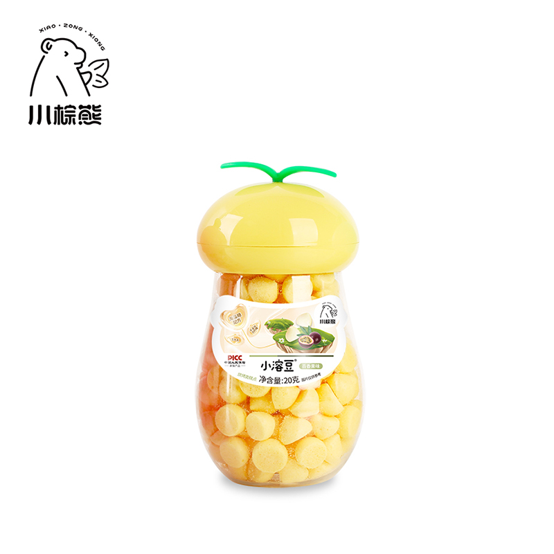 小棕熊小溶豆 百香果味