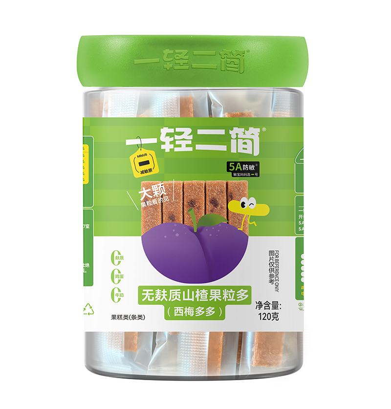 一輕二簡無麩質(zhì)山楂果粒多(西梅多多)