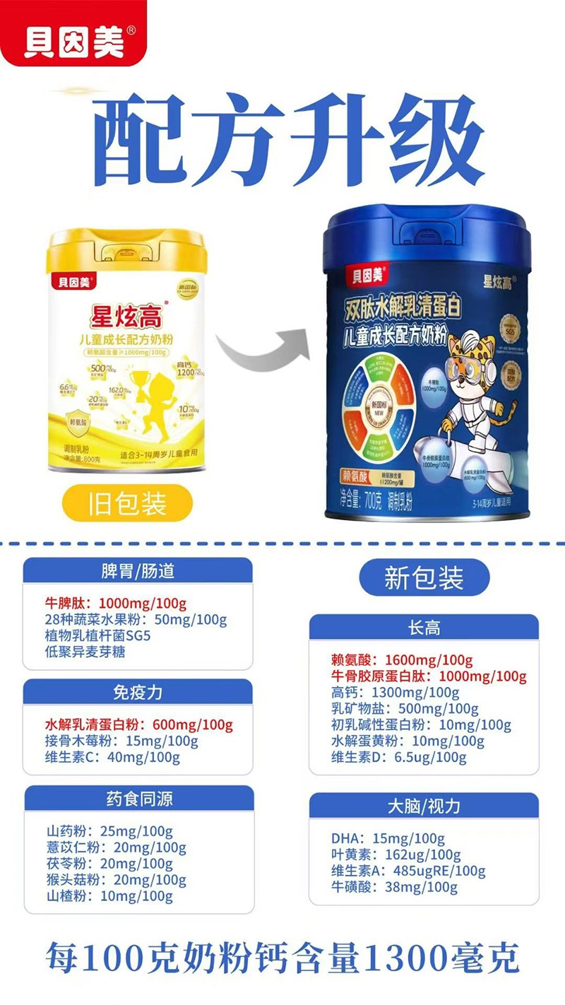 貝因美星炫高雙肽水解乳清蛋白兒童成長配方奶粉01.jpg