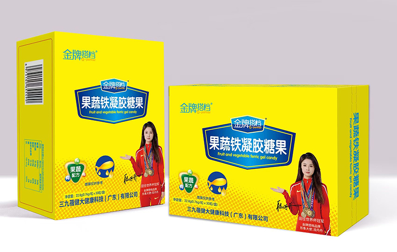 成長未來金牌搭檔果蔬鐵凝膠糖果