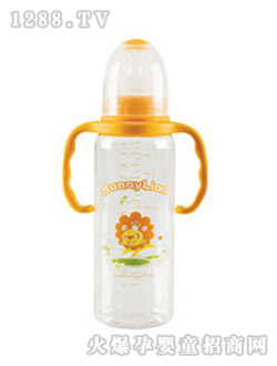 小獅王直身握把奶瓶