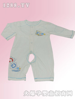 安嬰寶白色yinge爬衣