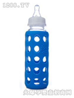 鼎力藍(lán)色奶瓶