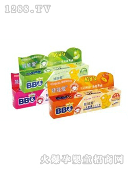 娃娃愛(ài)兒童水晶防蛀牙膏