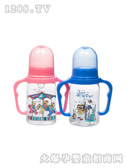 康寶125毫升彩色無(wú)縫奶瓶