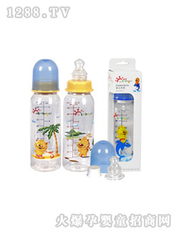 康寶250毫升彩色奶瓶