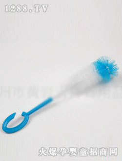 吉祥簡(jiǎn)易藍(lán)奶瓶刷